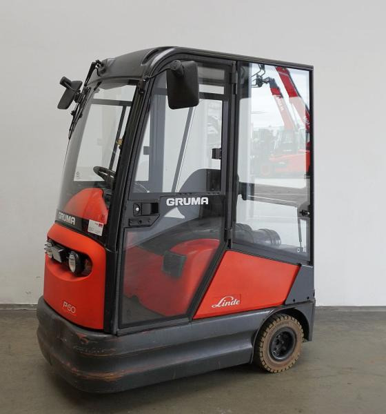 Linde P 60 Z 126 - جرار السحب الكهربائي: صور 1 Linde P 60 Z 126 - جرار السحب الكهربائي: صور 1
