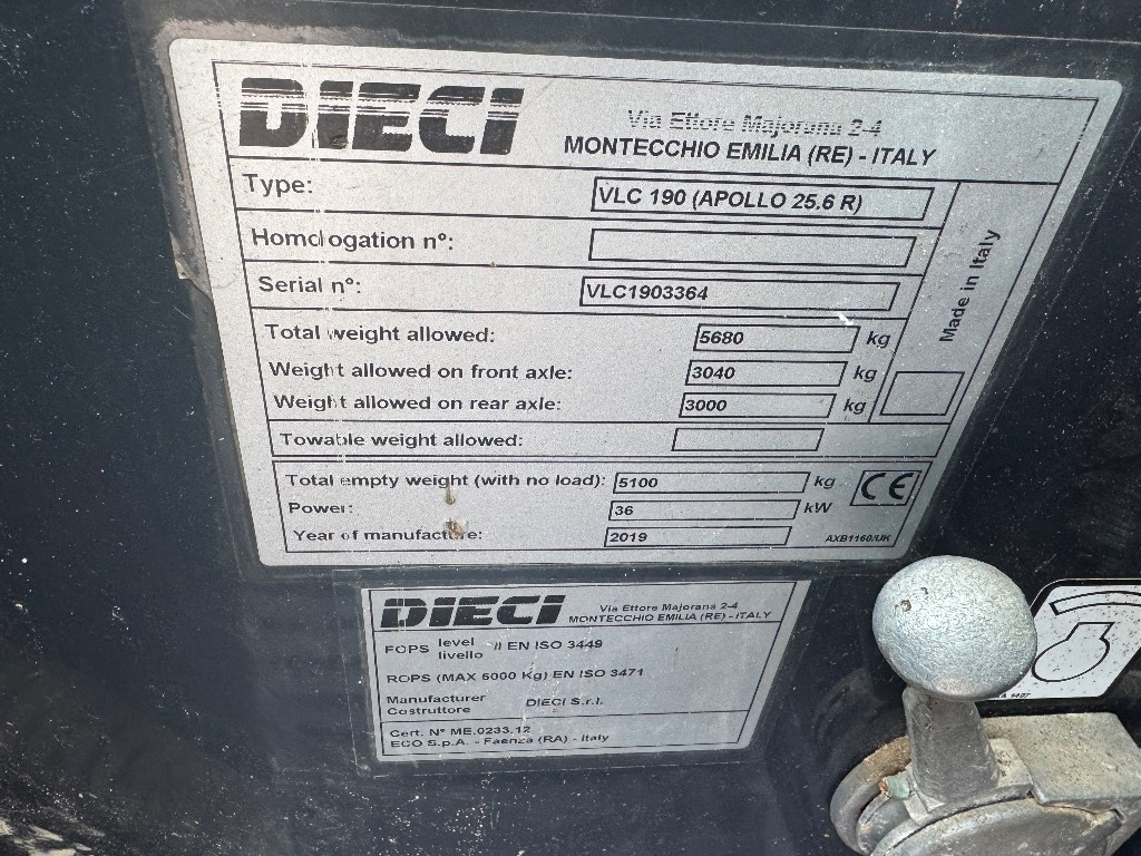 رافعة تلسكوبية Dieci Apollo 25.6: صور 10