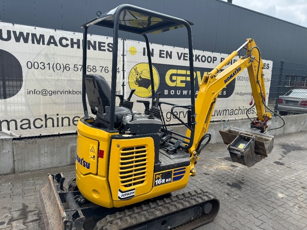 Komatsu PC 16 R-3HS - حفارة مصغرة: صور 1 Komatsu PC 16 R-3HS - حفارة مصغرة: صور 1