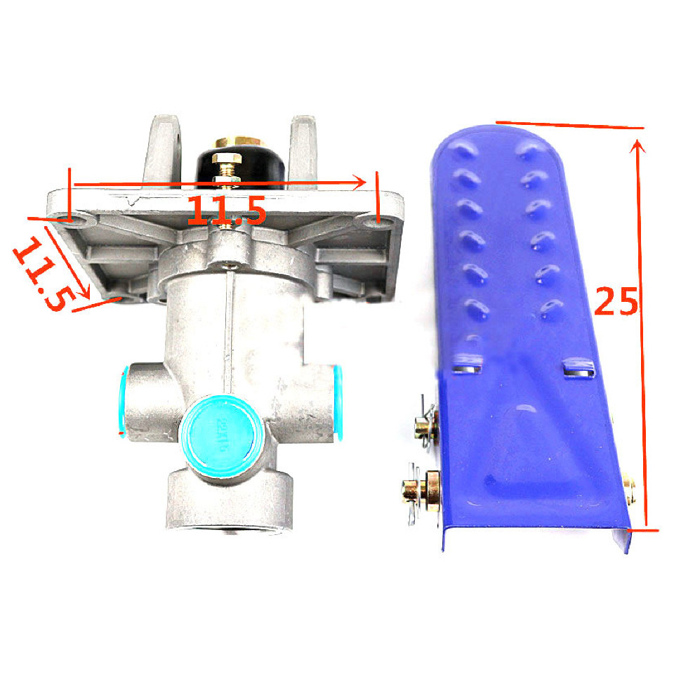 أجزاء الفرامل - اللودر بعجل جديد Qingdao Promising Air Brake Foot Valve Assembly fits China Loader: صور 6