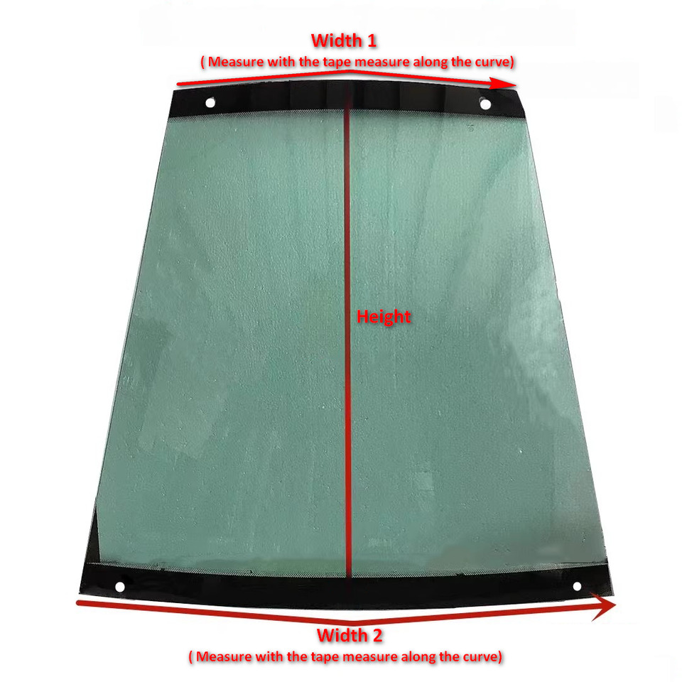 الزجاج الأمامي - اللودر بعجل جديد Qingdao Promising Windshield for China Wheel Loader: صور 6