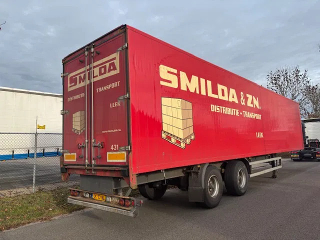 SYSTEM TRAILER 2 axle closed box - بصندوق مغلق نصف مقطورة: صور 4 SYSTEM TRAILER 2 axle closed box - بصندوق مغلق نصف مقطورة: صور 4