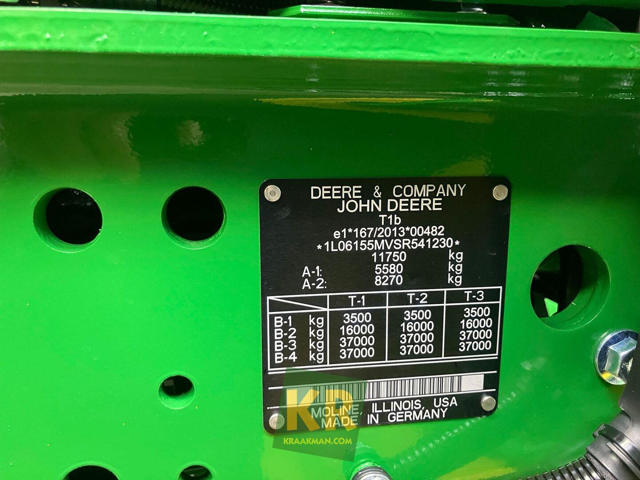 6M 155 John Deere  - جرار: صور 4 6M 155 John Deere  - جرار: صور 4