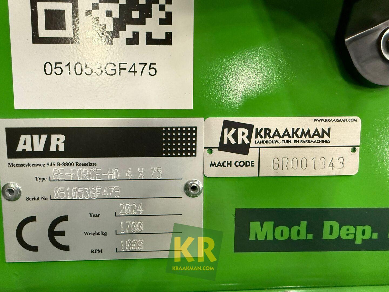 AVR GE Force - ال معدات حراثه: صور 5 AVR GE Force - ال معدات حراثه: صور 5