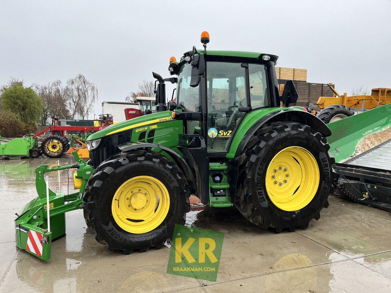 John Deere 6120M - جرار: صور 1 John Deere 6120M - جرار: صور 1