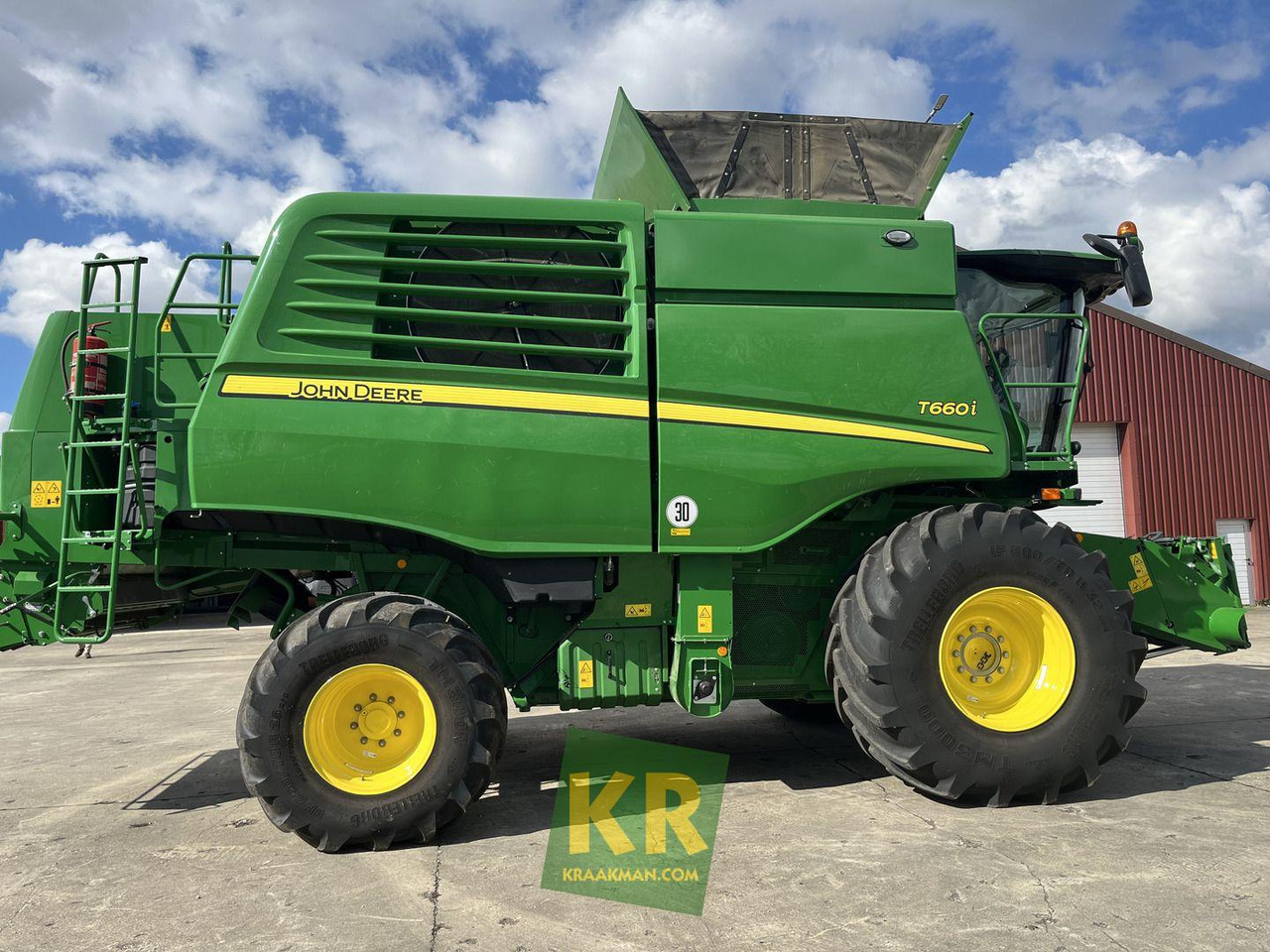 حصادة شاملة John Deere T660: صور 7