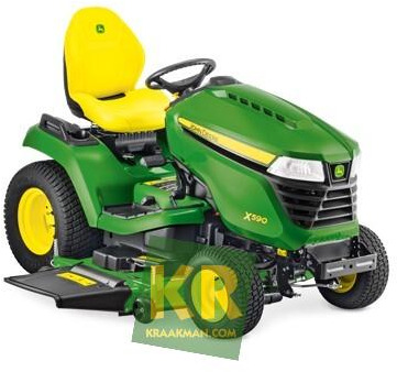 John Deere X584 - جزازة المروج: صور 1 John Deere X584 - جزازة المروج: صور 1