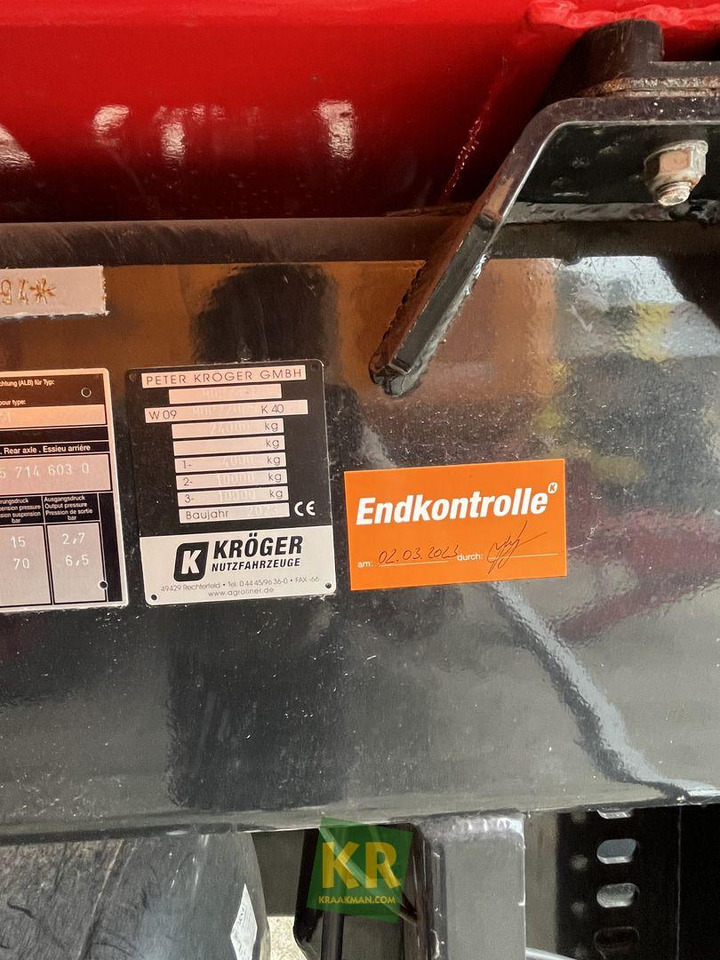 Overig Kröger - قلابة مقطورة الزراعية: صور 4 Overig Kröger - قلابة مقطورة الزراعية: صور 4