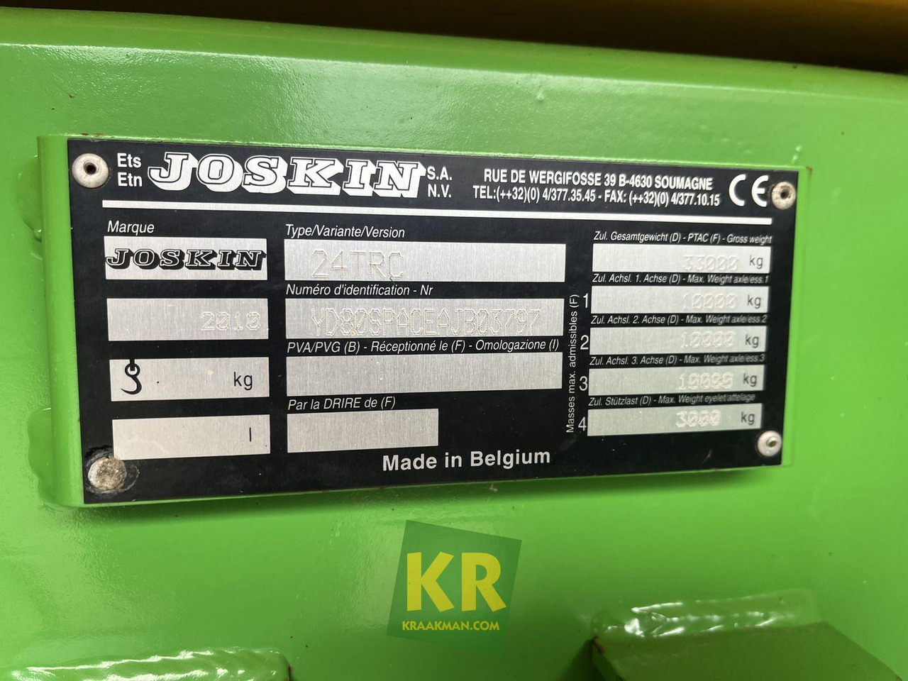 TP 8000/27 Joskin - قلابة مقطورة الزراعية: صور 4 TP 8000/27 Joskin - قلابة مقطورة الزراعية: صور 4