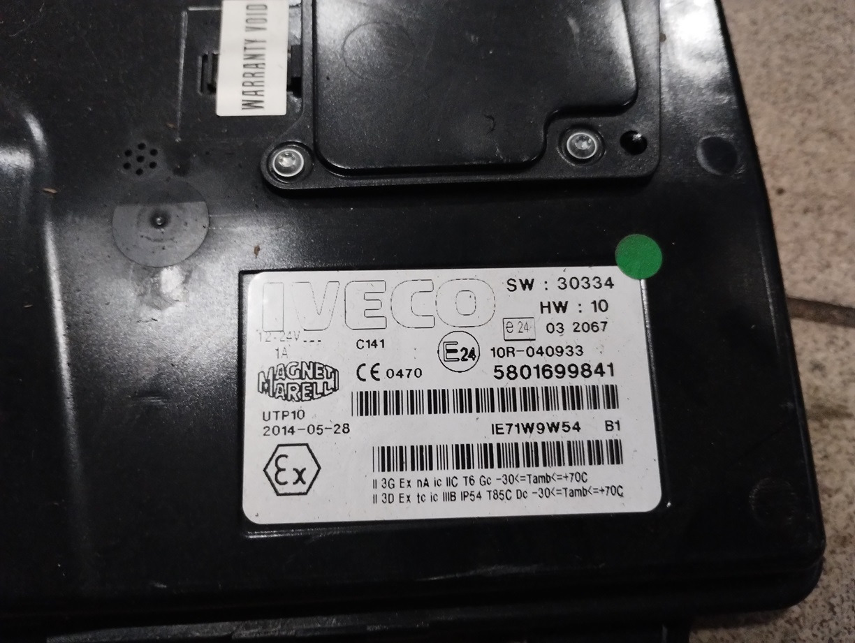 MODUŁ STEROWNIK TELEMATYKI IVECO STARLIS HI-WAY E6 5801699841 - الكابينة والداخلية: صور 4 MODUŁ STEROWNIK TELEMATYKI IVECO STARLIS HI-WAY E6 5801699841 - الكابينة والداخلية: صور 4