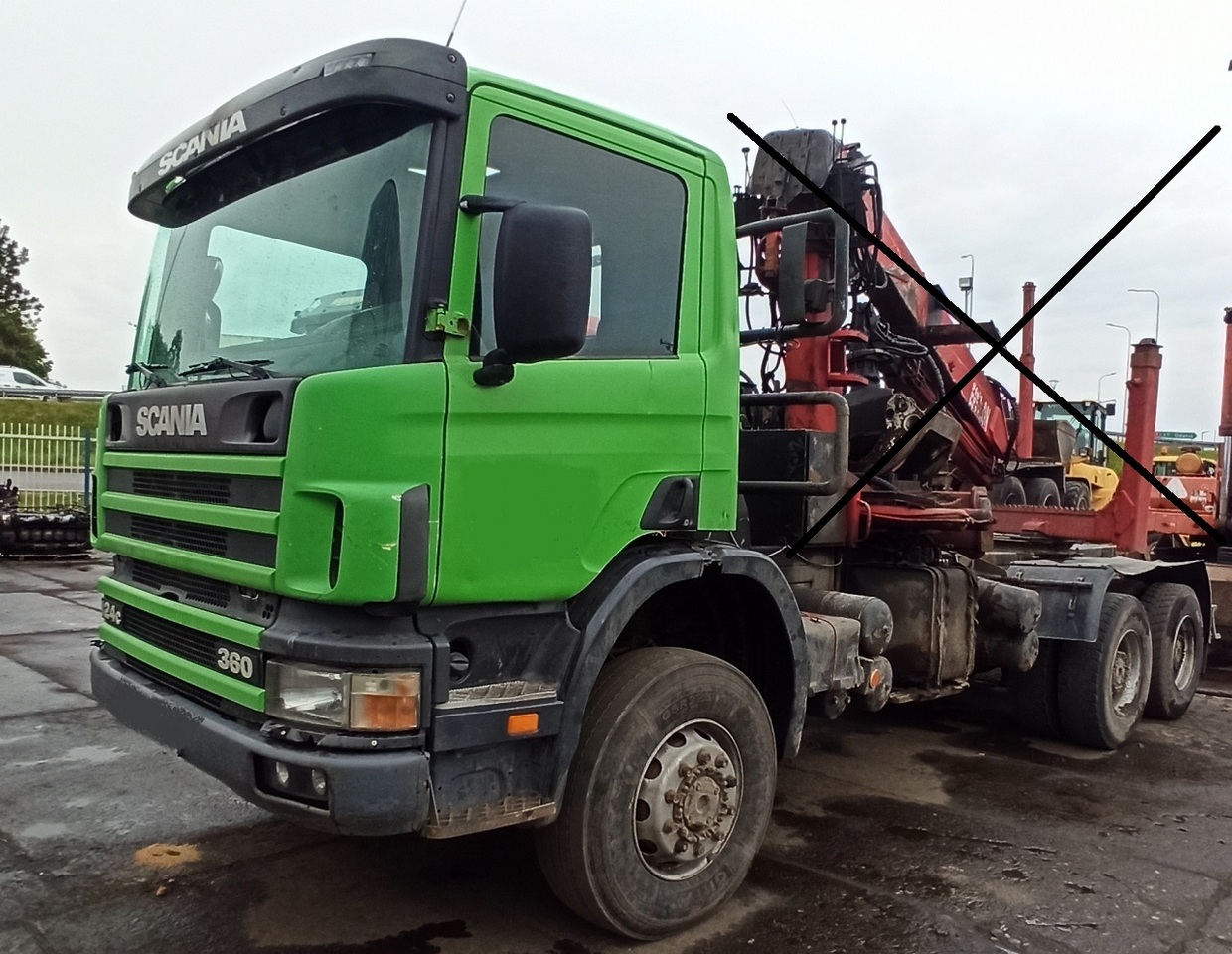 SCANIA P124 360 6x6 - الشاسيه شاحنة: صور 2 SCANIA P124 360 6x6 - الشاسيه شاحنة: صور 2