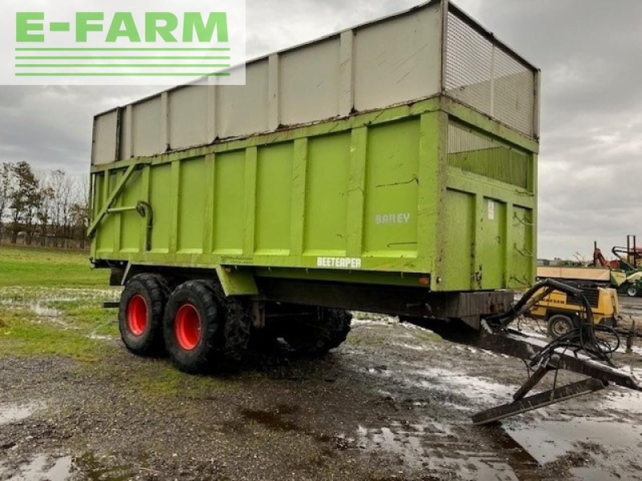 Bailey 18 tons med overbygning og vægt - قلابة مقطورة الزراعية: صور 1 Bailey 18 tons med overbygning og vægt - قلابة مقطورة الزراعية: صور 1
