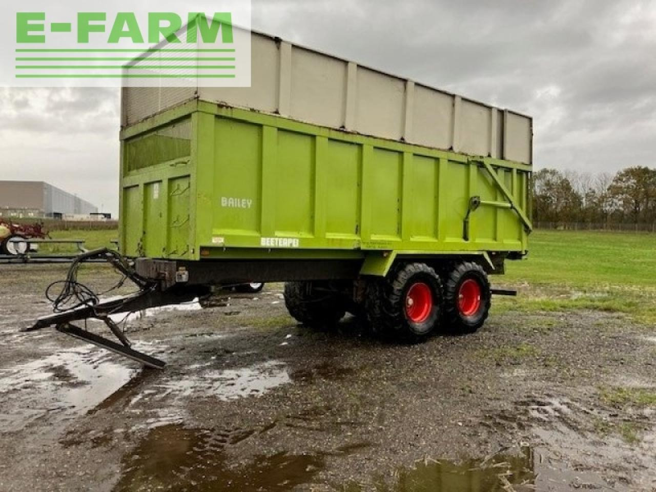 Bailey 18 tons med overbygning og vægt - قلابة مقطورة الزراعية: صور 2 Bailey 18 tons med overbygning og vægt - قلابة مقطورة الزراعية: صور 2