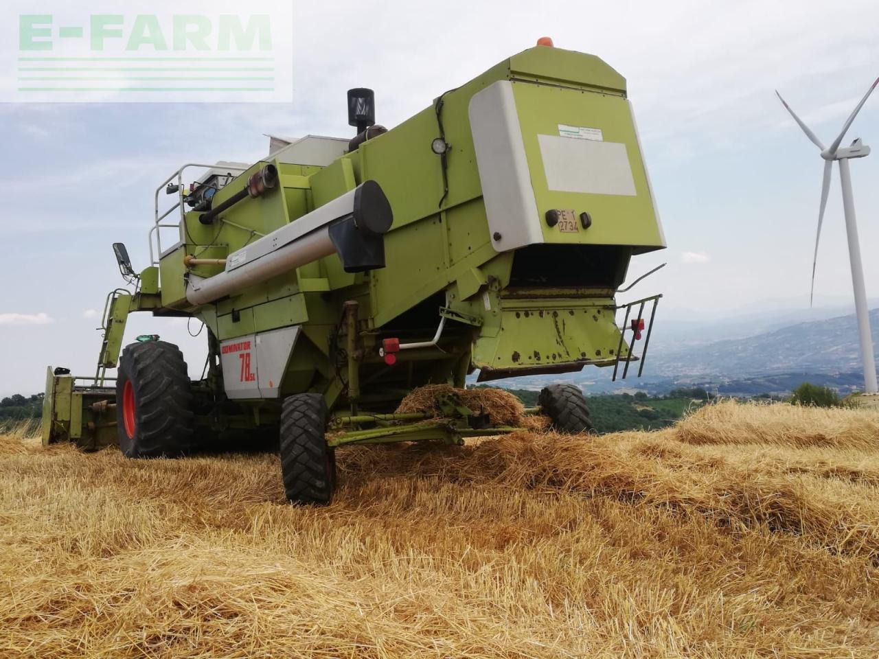 CLAAS CLAAS 78 SLH AL - حصادة شاملة: صور 2 CLAAS CLAAS 78 SLH AL - حصادة شاملة: صور 2