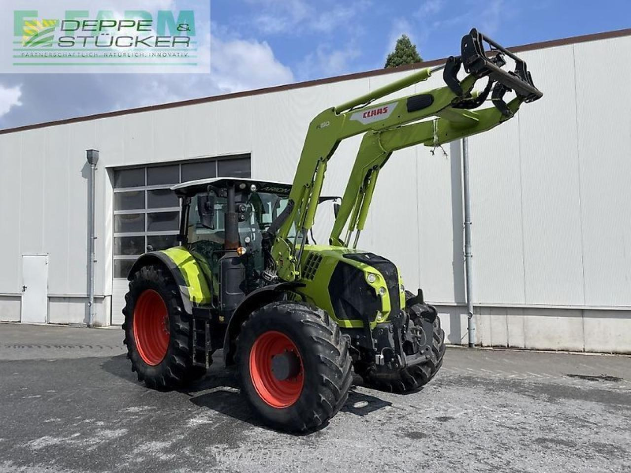 جرار CLAAS arion 650 hexashift: صور 8