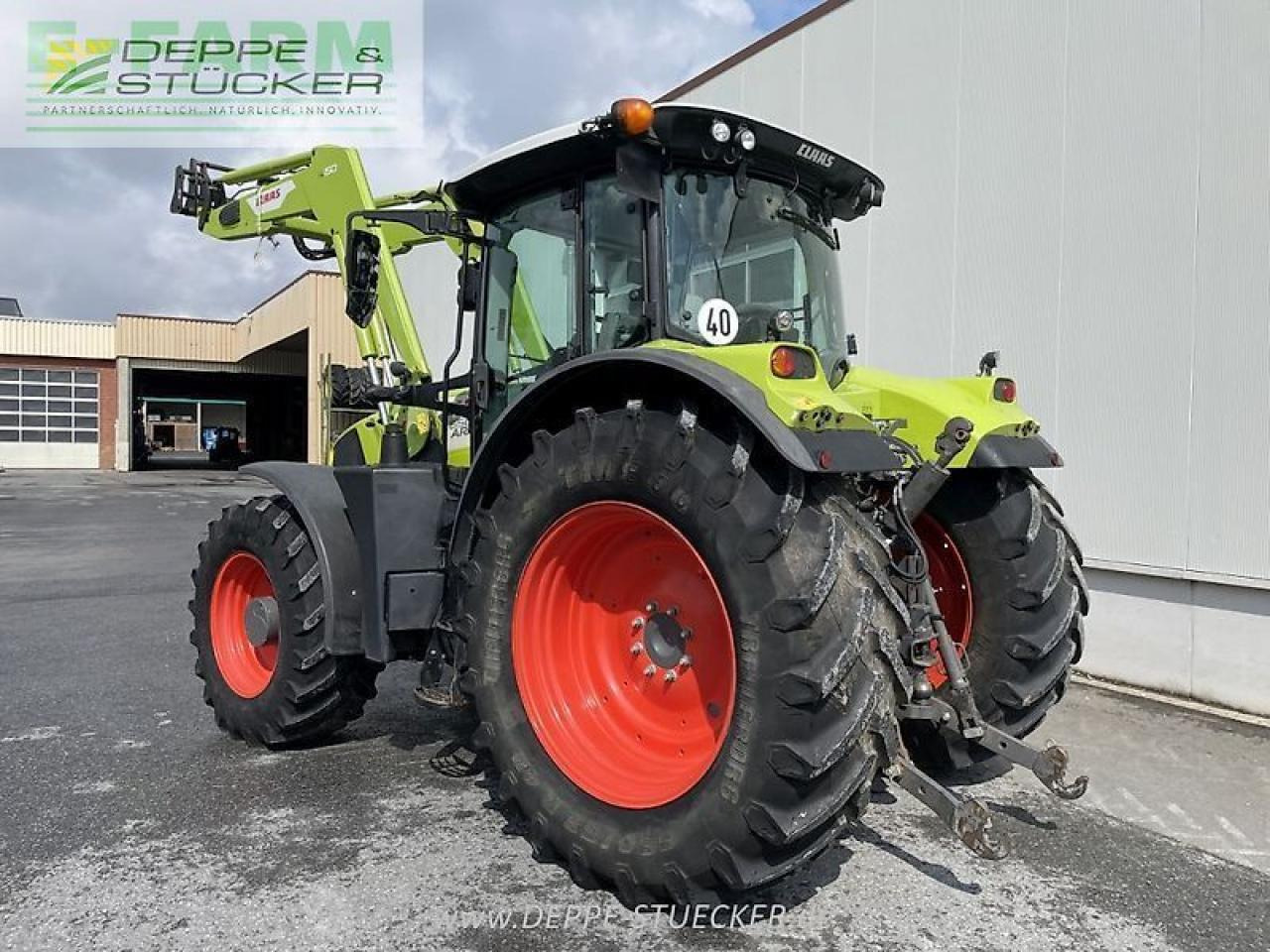 جرار CLAAS arion 650 hexashift: صور 17