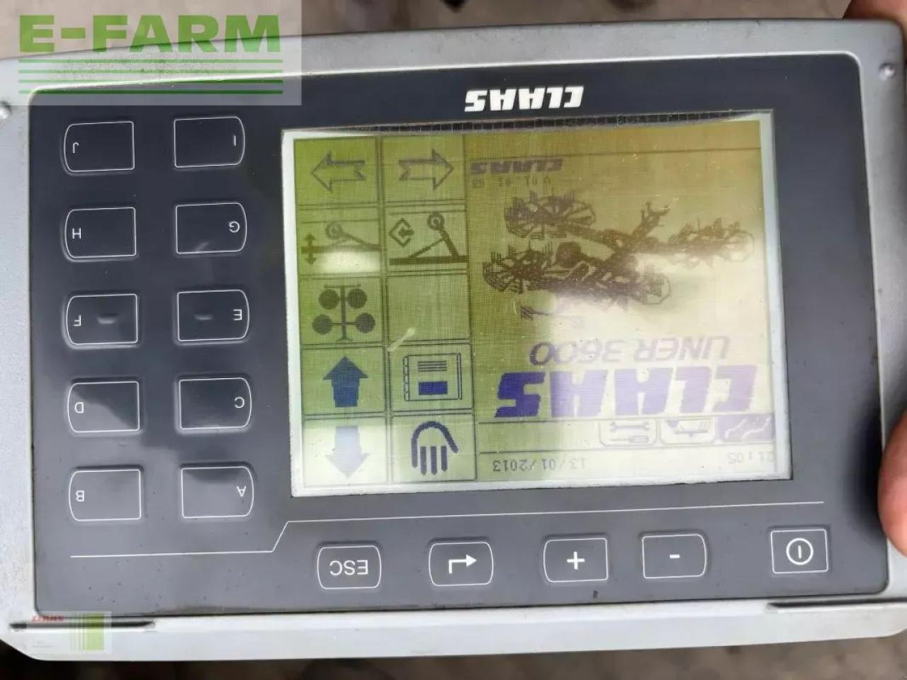 لمّامَة القش CLAAS liner 3600 comfort: صور 21