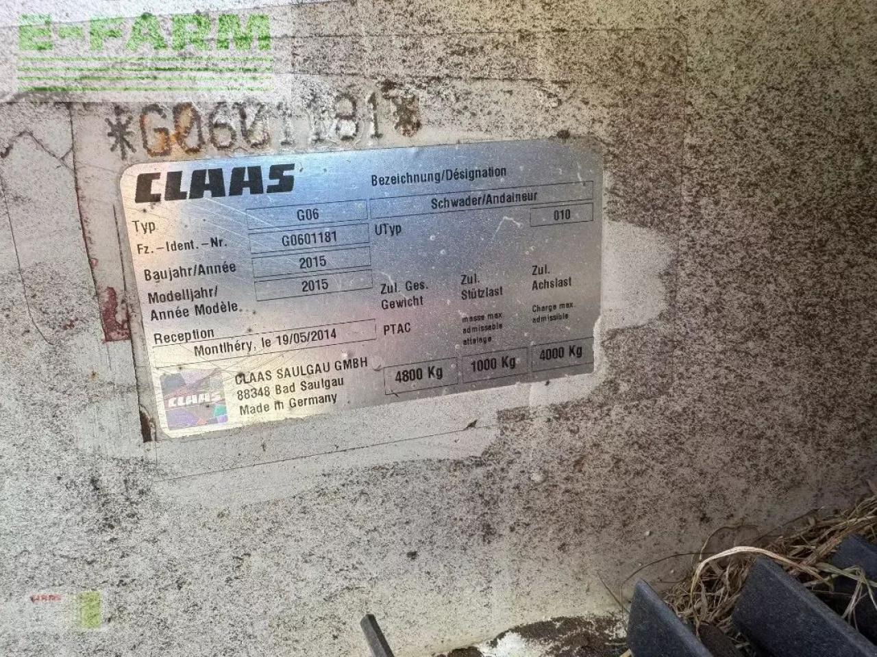CLAAS liner 3600 - لمّامَة القش: صور 2 CLAAS liner 3600 - لمّامَة القش: صور 2