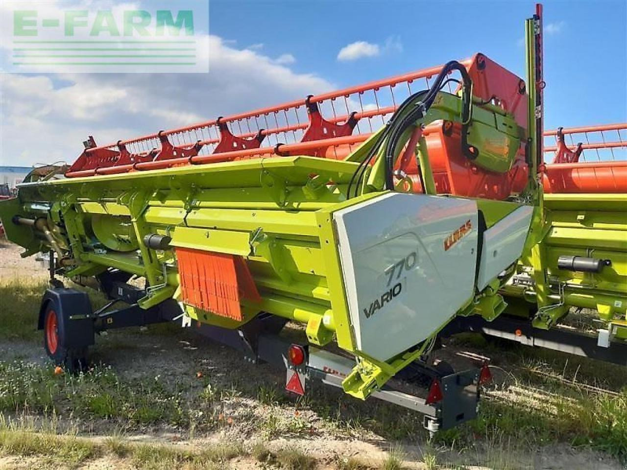 حصادة شاملة CLAAS mähdr. trion 730 + v770: صور 20
