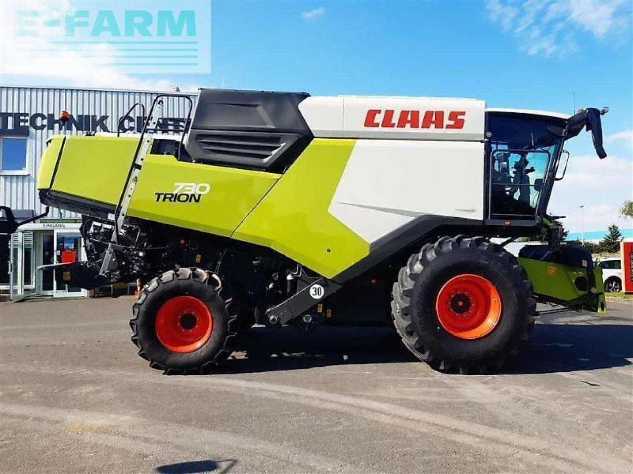 حصادة شاملة CLAAS mähdr. trion 730 + v770: صور 6