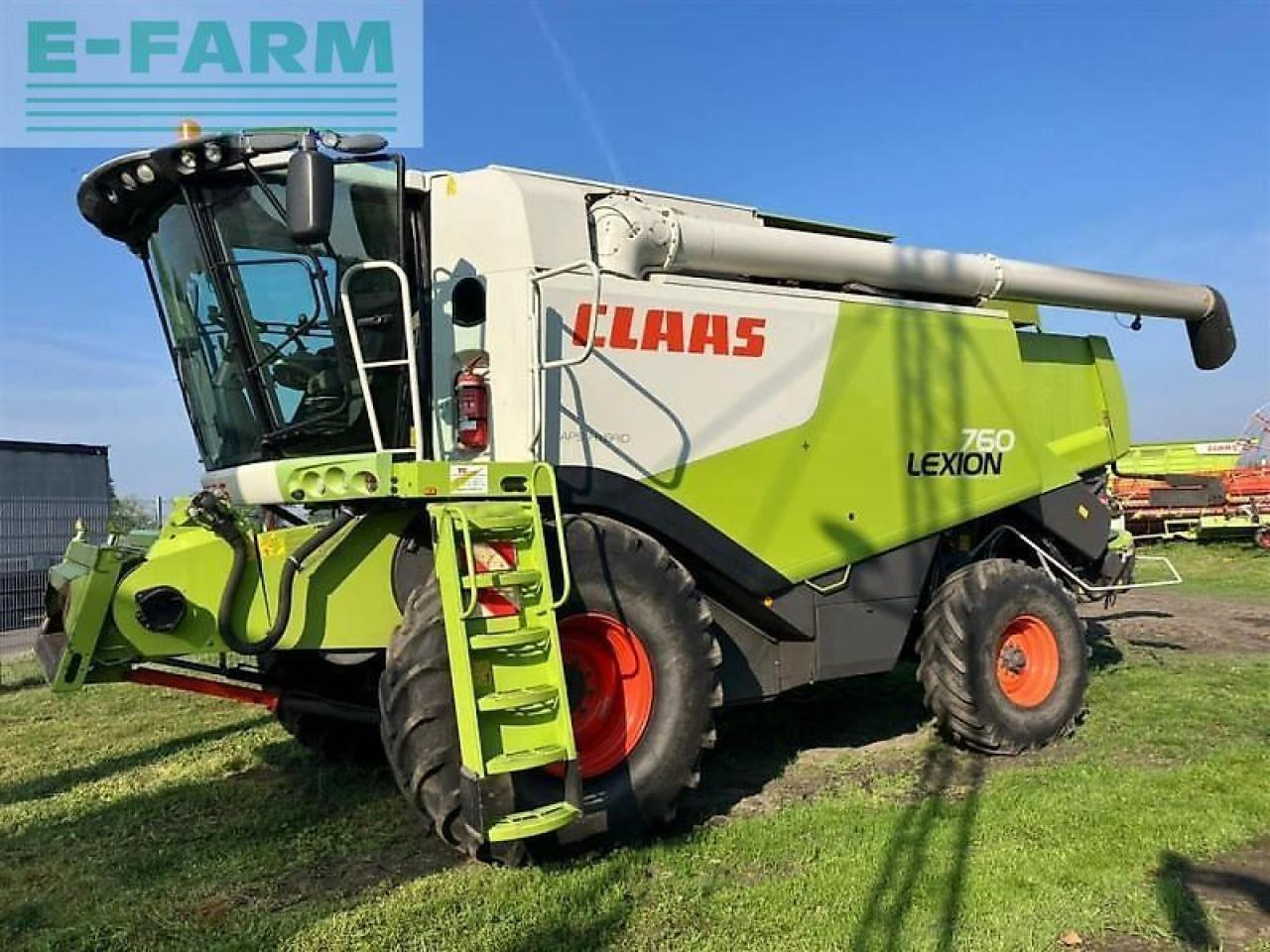 CLAAS mähdrescher claas lexion 760 - حصادة شاملة: صور 1 CLAAS mähdrescher claas lexion 760 - حصادة شاملة: صور 1