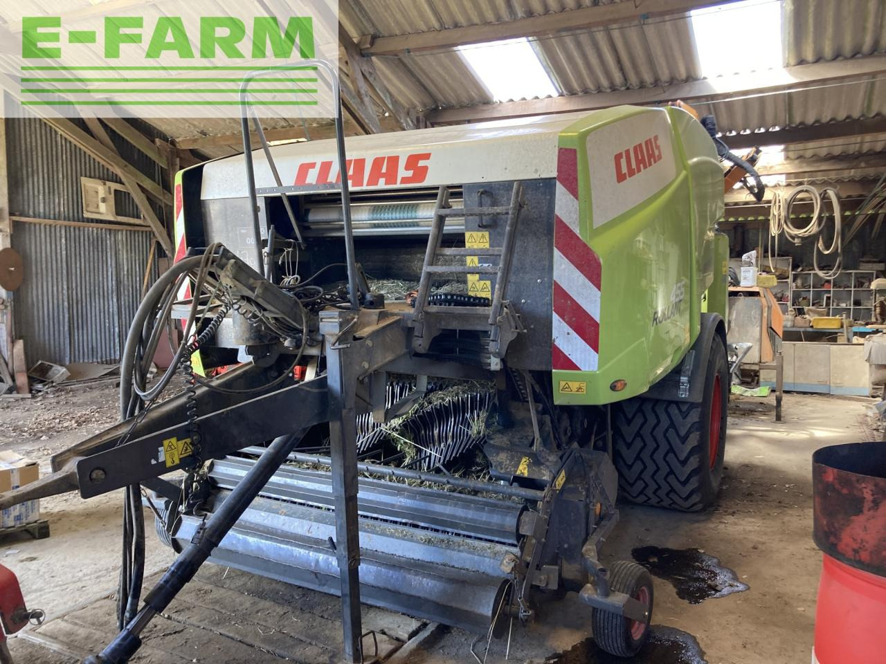 CLAAS rollant 455 rc uniwrap - مكبس البالات المستطيله: صور 2 CLAAS rollant 455 rc uniwrap - مكبس البالات المستطيله: صور 2