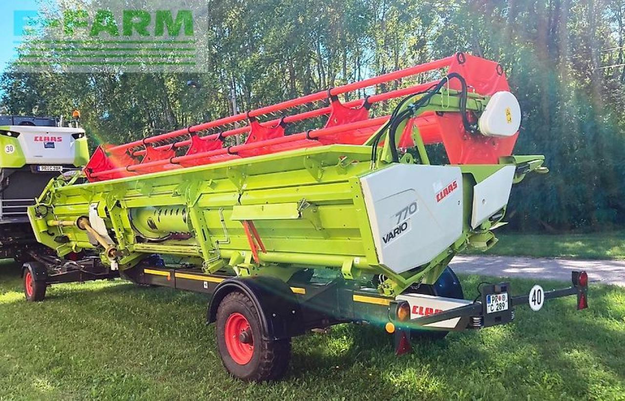 حصادة شاملة CLAAS trion 660 tt + vario 770: صور 16