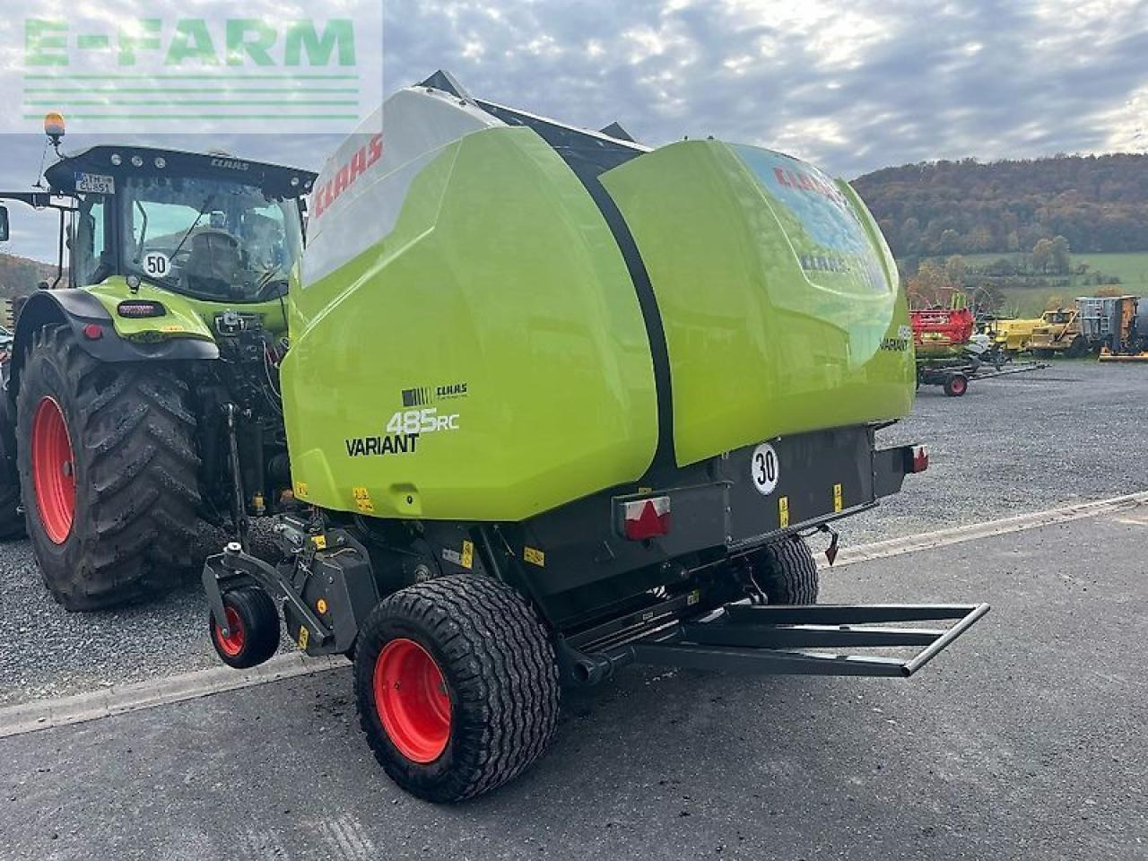 CLAAS variant 485 rc pro - مكبس البالات المستطيله: صور 3 CLAAS variant 485 rc pro - مكبس البالات المستطيله: صور 3