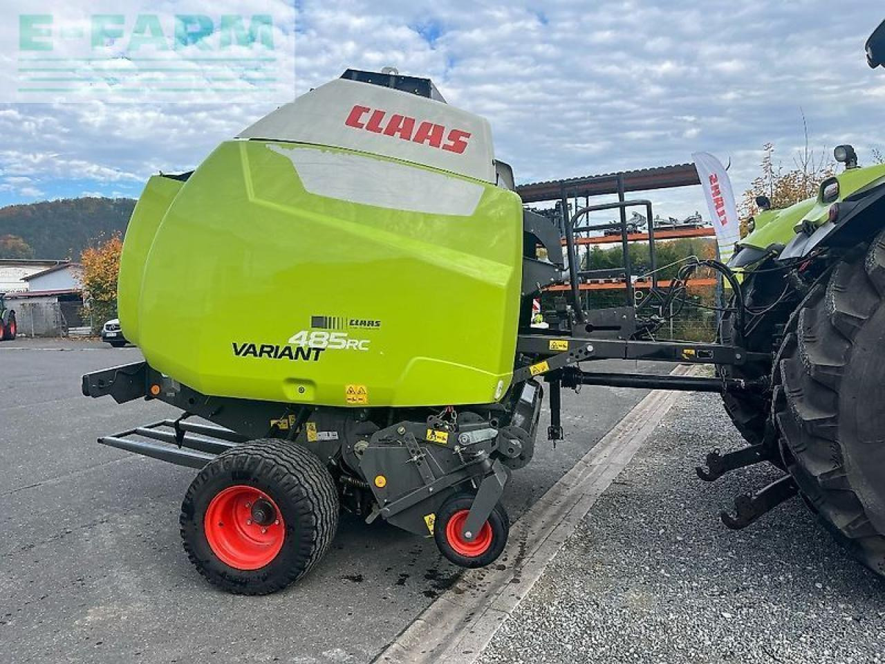 CLAAS variant 485 rc pro - مكبس البالات المستطيله: صور 1 CLAAS variant 485 rc pro - مكبس البالات المستطيله: صور 1