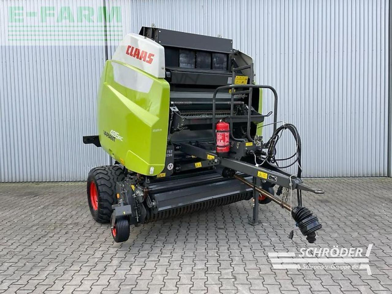 CLAAS variant 485 rc - مكبس البالات المستطيله: صور 1 CLAAS variant 485 rc - مكبس البالات المستطيله: صور 1