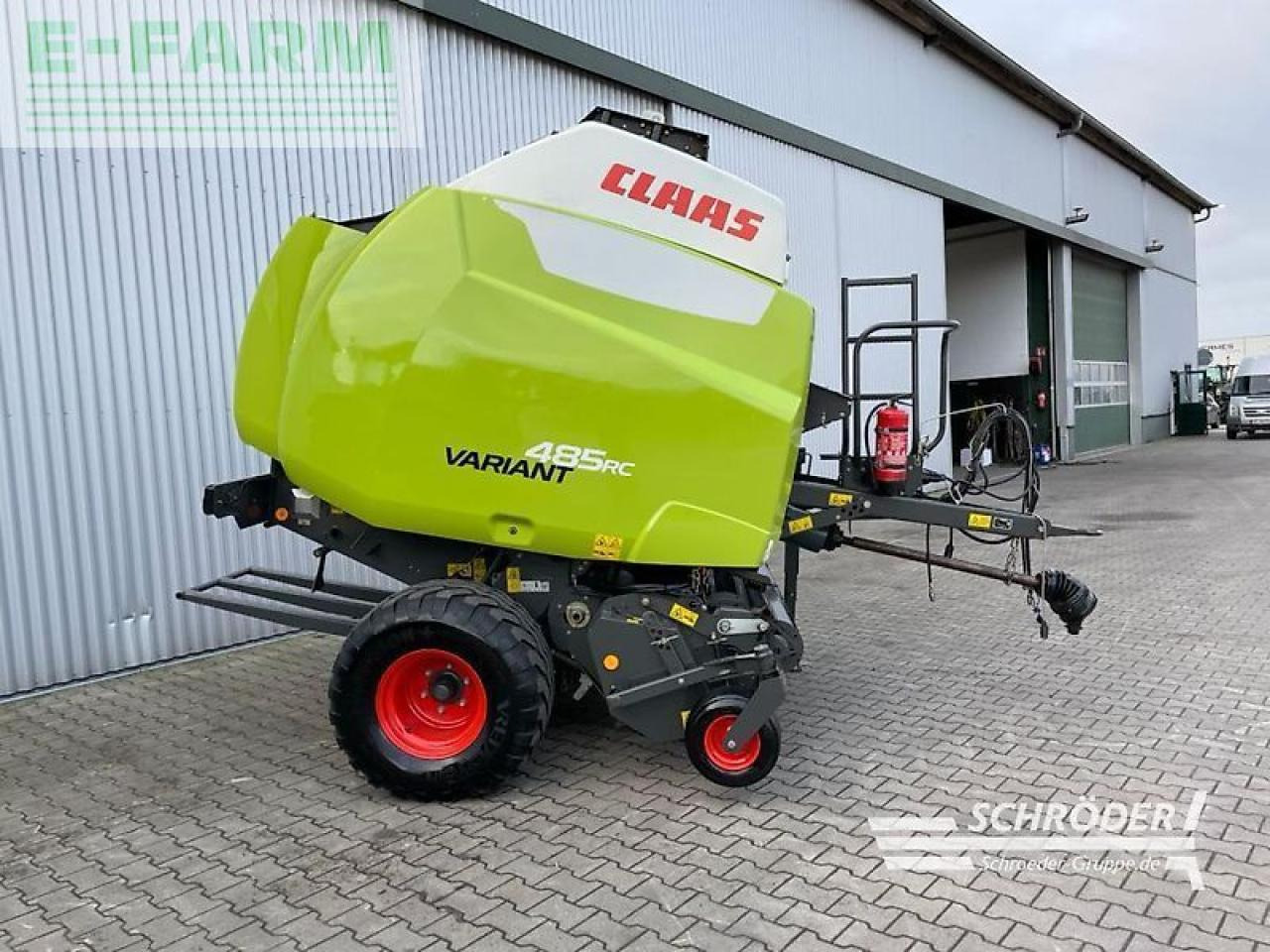 CLAAS variant 485 rc - مكبس البالات المستطيله: صور 2 CLAAS variant 485 rc - مكبس البالات المستطيله: صور 2