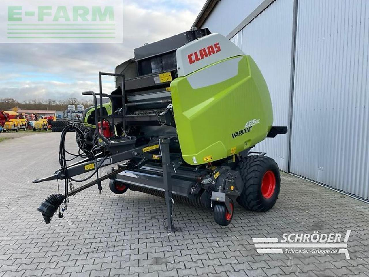 CLAAS variant 485 rc - مكبس البالات المستطيله: صور 5 CLAAS variant 485 rc - مكبس البالات المستطيله: صور 5