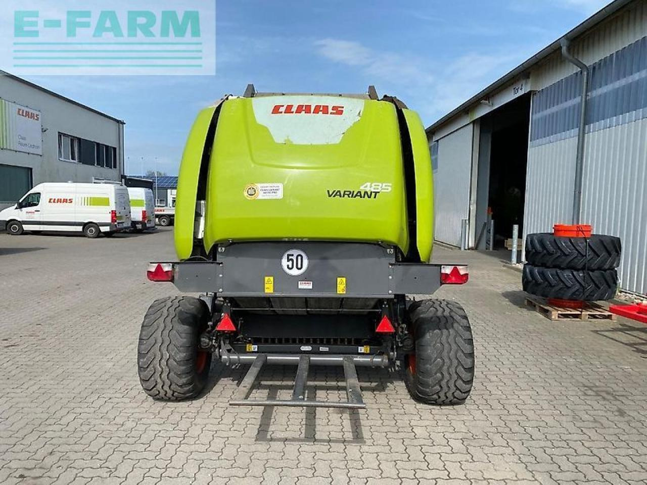 CLAAS variant 485 rc - مكبس البالات المستطيله: صور 3 CLAAS variant 485 rc - مكبس البالات المستطيله: صور 3