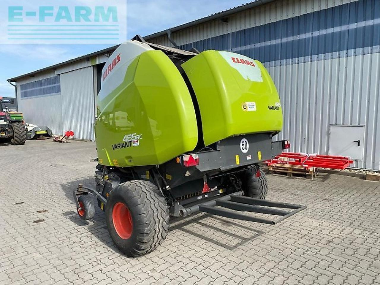 CLAAS variant 485 rc - مكبس البالات المستطيله: صور 5 CLAAS variant 485 rc - مكبس البالات المستطيله: صور 5