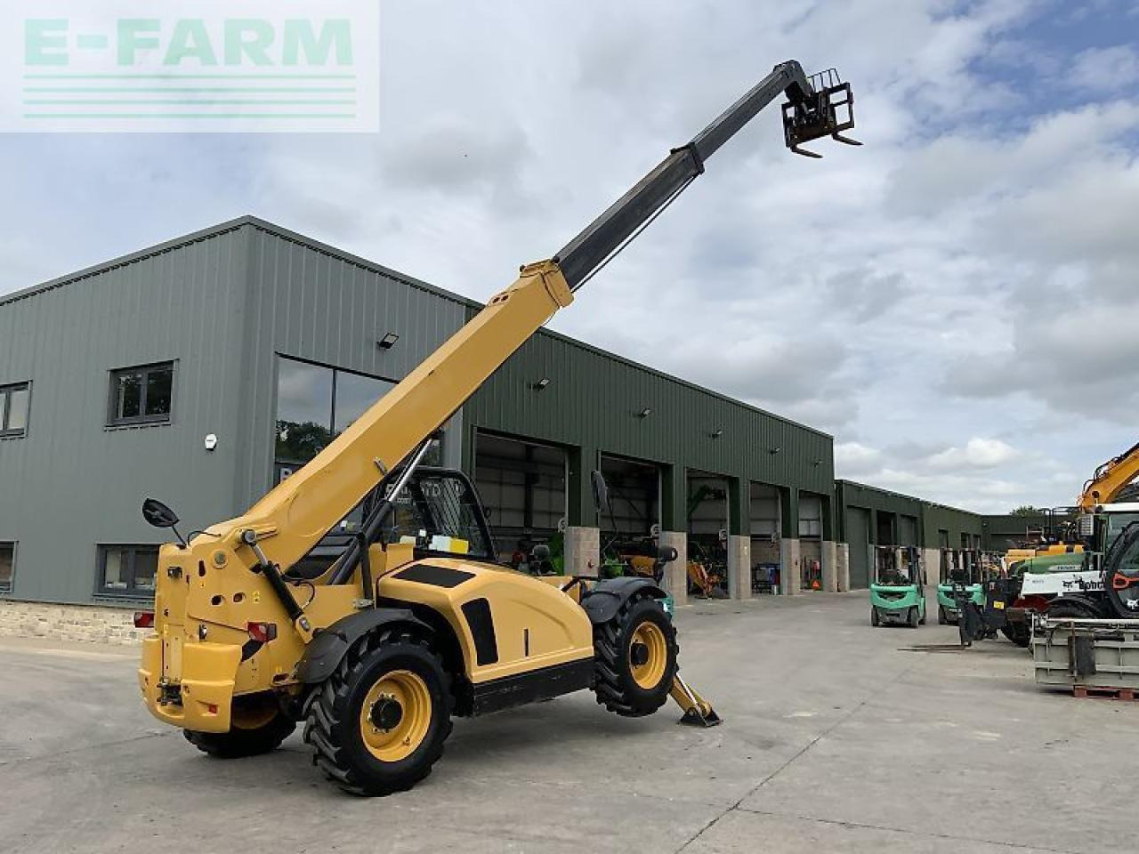رافعة تلسكوبية Caterpillar cat th414c telehandler (st23434): صور 17