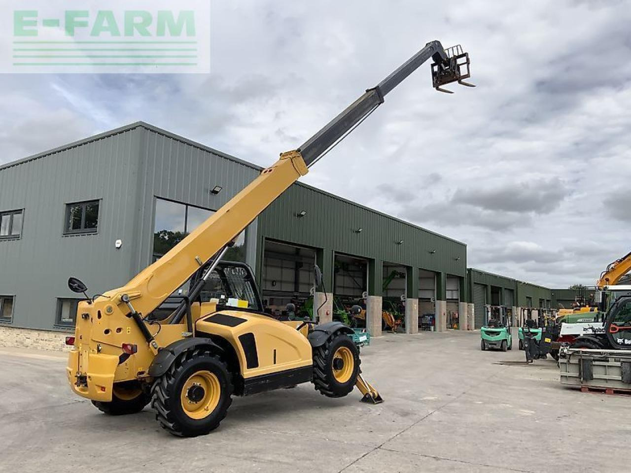 رافعة تلسكوبية Caterpillar cat th414c telehandler (st23434): صور 13