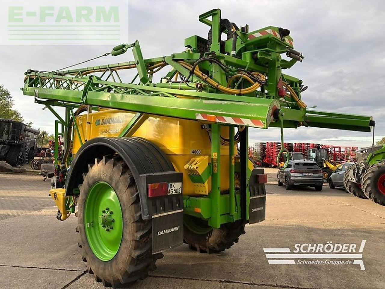 Dammann land cruiser anp 4024 - آلة الرش المقطورة: صور 3 Dammann land cruiser anp 4024 - آلة الرش المقطورة: صور 3