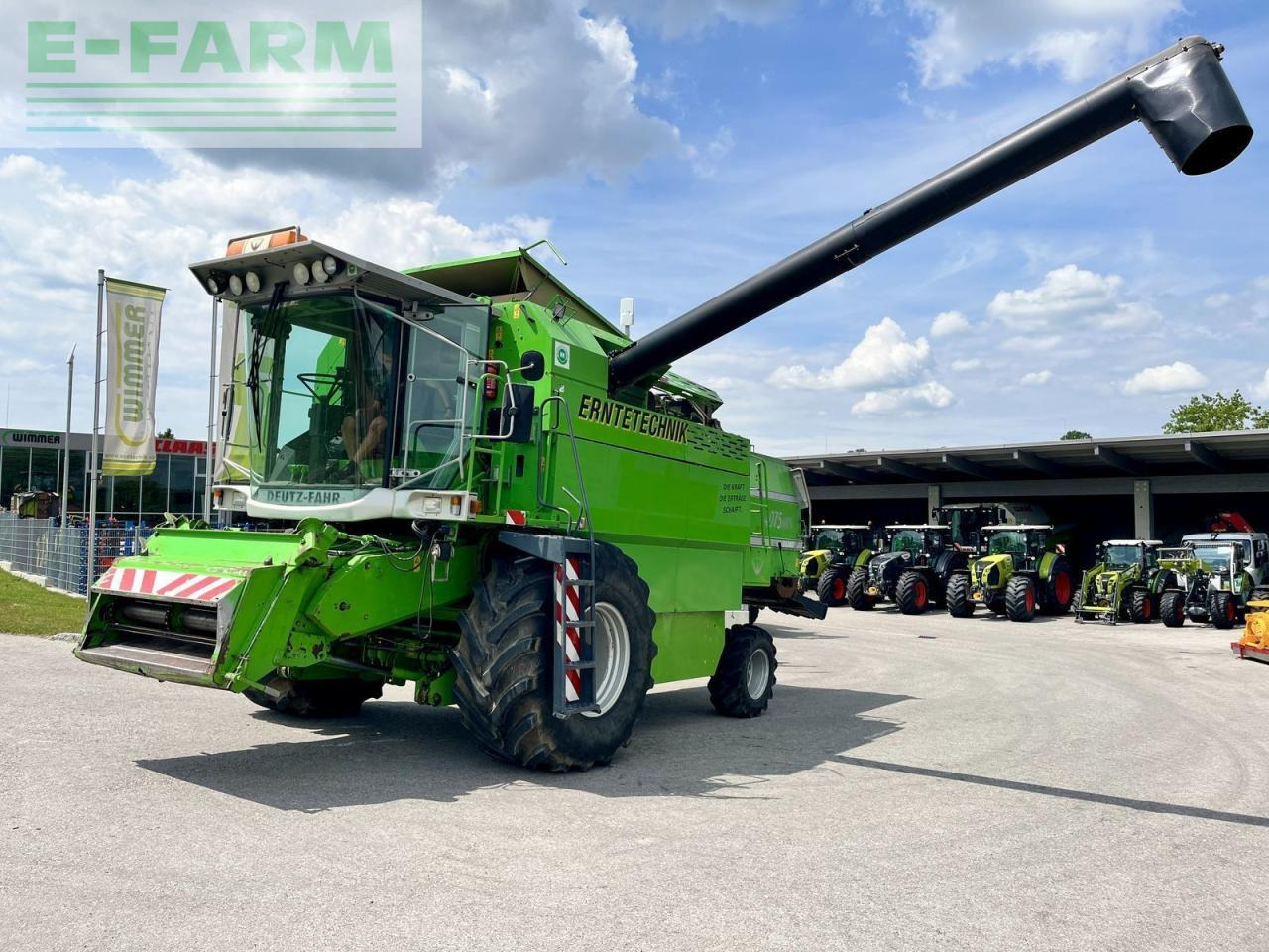Deutz-Fahr 4075 balance - حصادة شاملة: صور 1 Deutz-Fahr 4075 balance - حصادة شاملة: صور 1