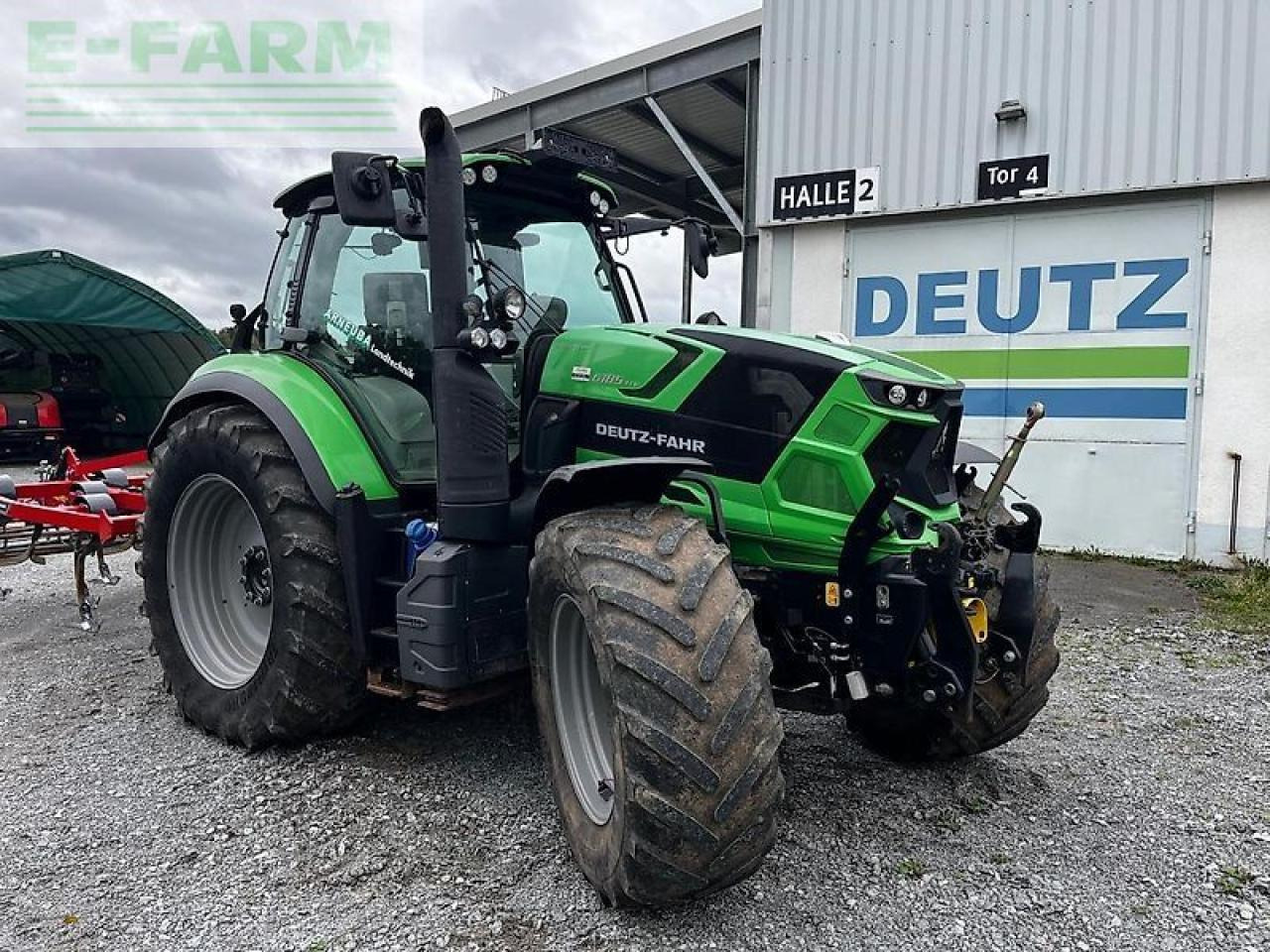 Deutz-Fahr 6185 ttv mit rtk gebrauchtmaschine top TTV - جرار: صور 4 Deutz-Fahr 6185 ttv mit rtk gebrauchtmaschine top TTV - جرار: صور 4
