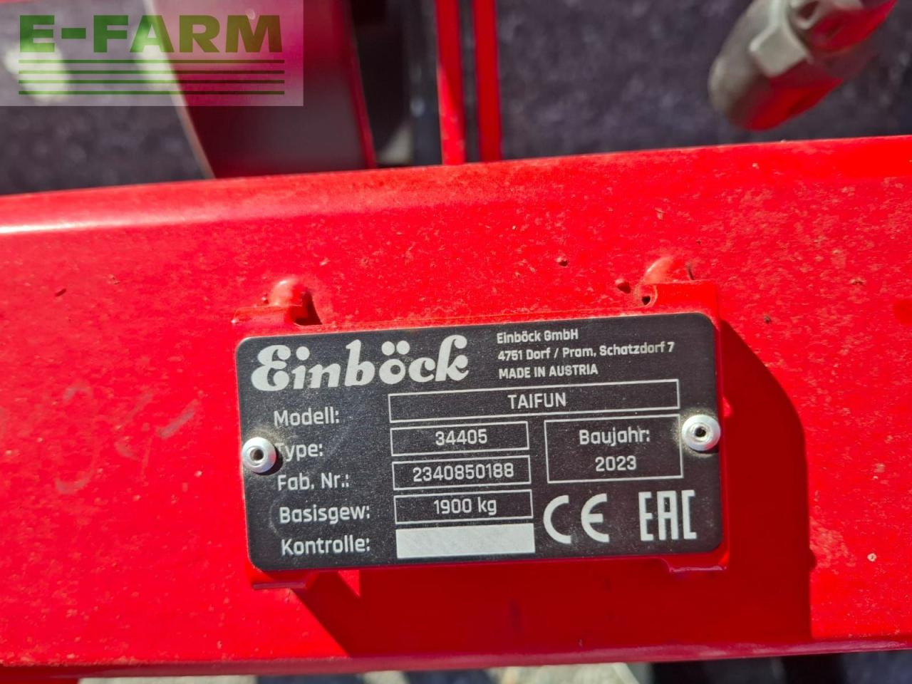 مسلفة Einböck Taifun: صور 8