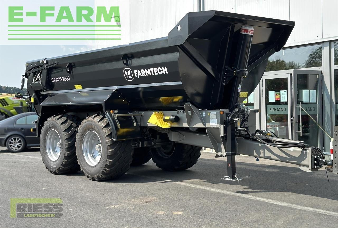 Farmtech gravis 2000 hardox black edition - قلابة مقطورة الزراعية: صور 2 Farmtech gravis 2000 hardox black edition - قلابة مقطورة الزراعية: صور 2