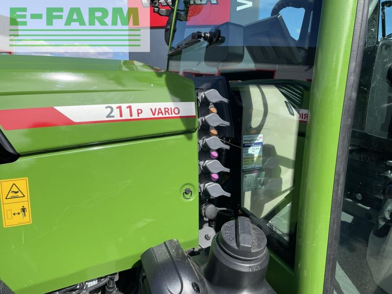 جرار Fendt 211p vario gen3: صور 6