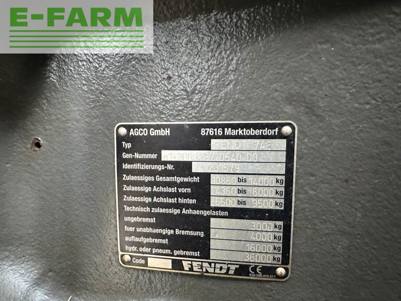 جرار Fendt 720 Vario: صور 11
