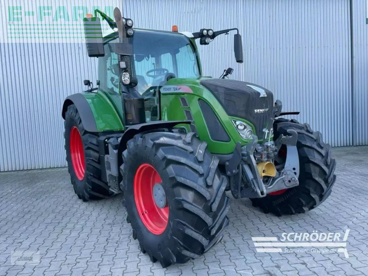 Fendt 724 s4 profi plus - جرار: صور 1 Fendt 724 s4 profi plus - جرار: صور 1