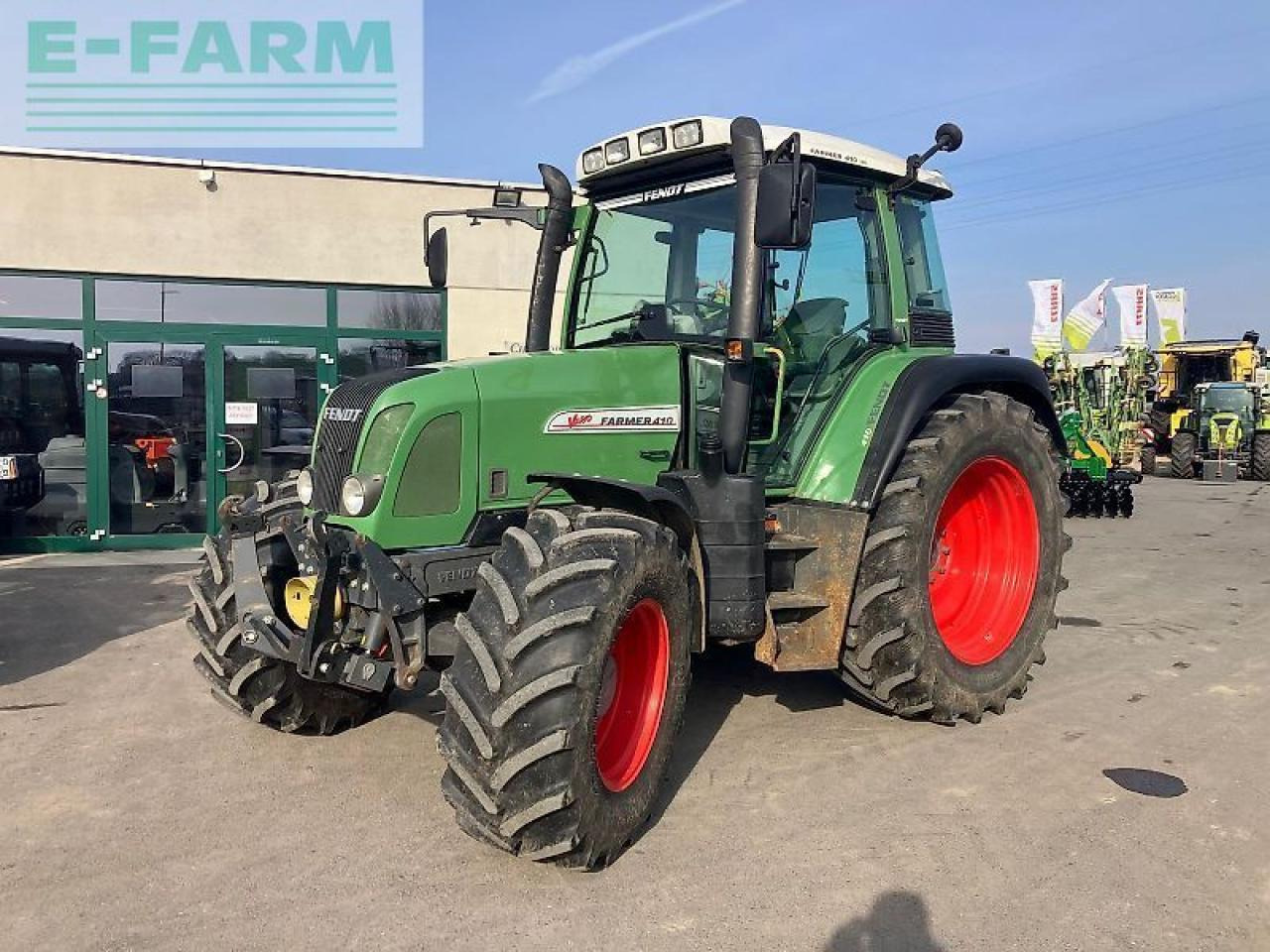 Fendt farmer 410 vario - جرار: صور 1 Fendt farmer 410 vario - جرار: صور 1