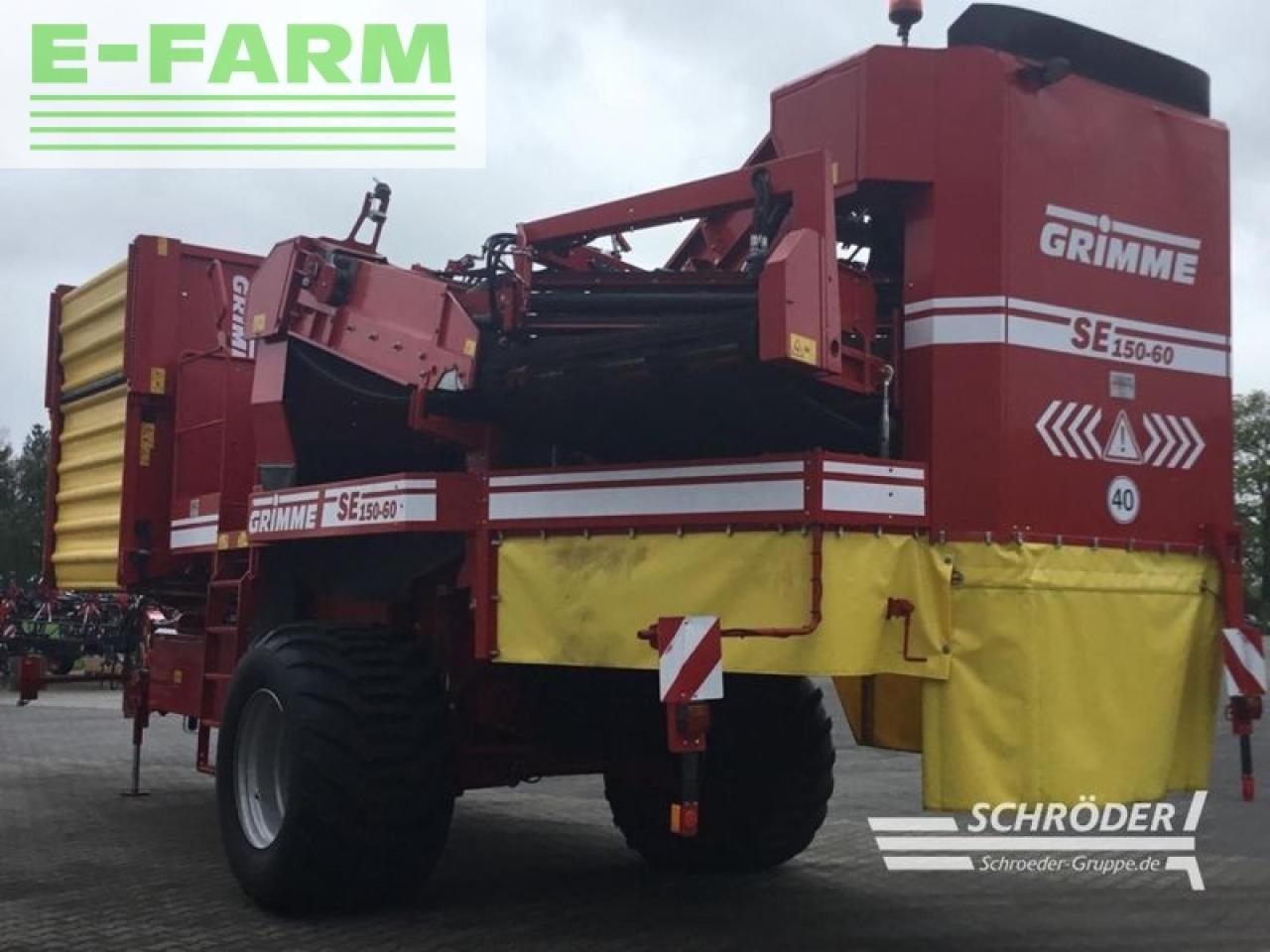 Grimme se 150-60 - حصادة البطاطس: صور 4 Grimme se 150-60 - حصادة البطاطس: صور 4