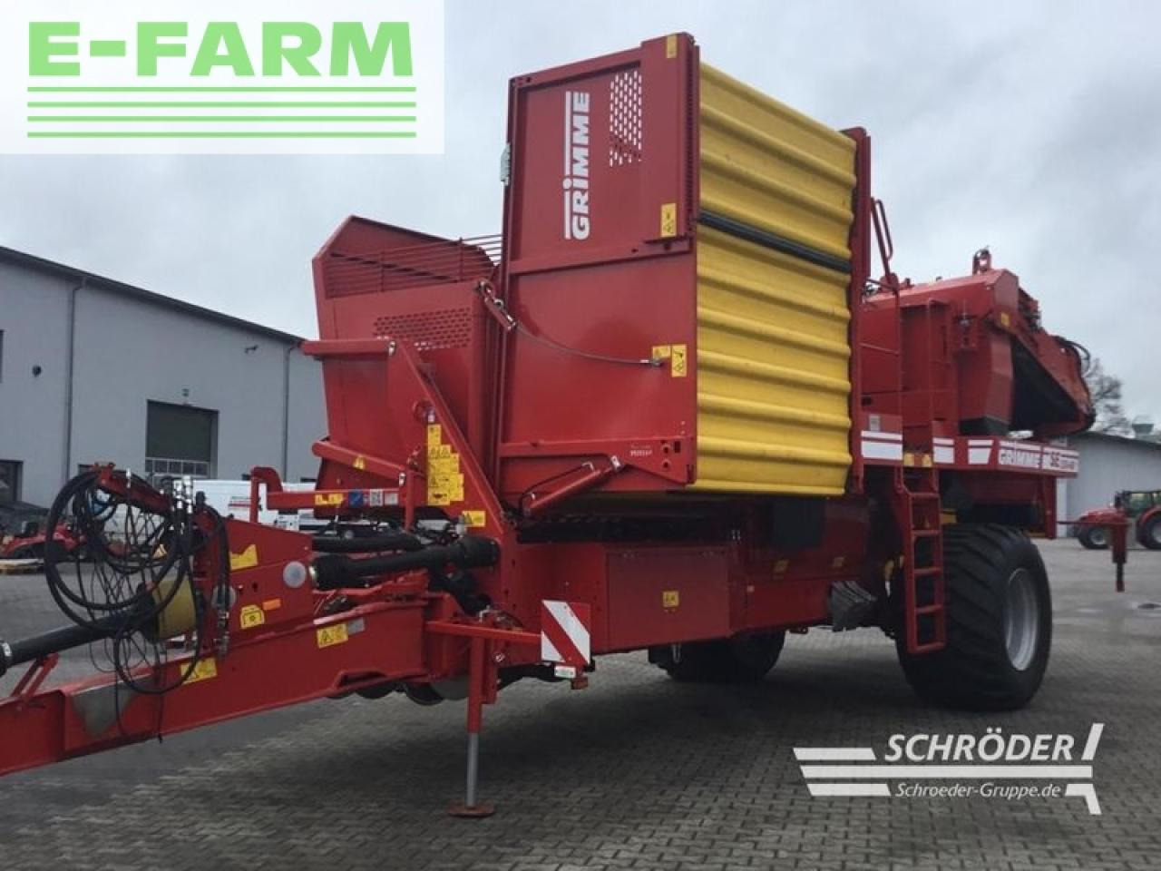 Grimme se 150-60 - حصادة البطاطس: صور 3 Grimme se 150-60 - حصادة البطاطس: صور 3