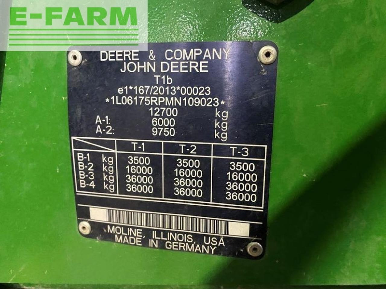 جرار John Deere 6175r autoquad plus 20/20 50km/h: صور 10