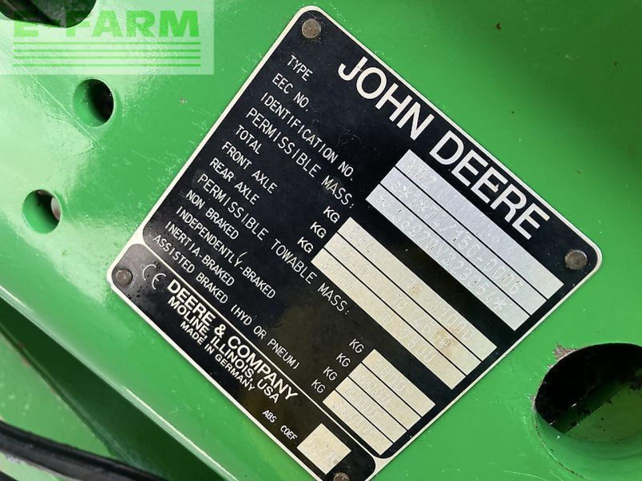 جرار John Deere 6920 s *auto quad*: صور 24