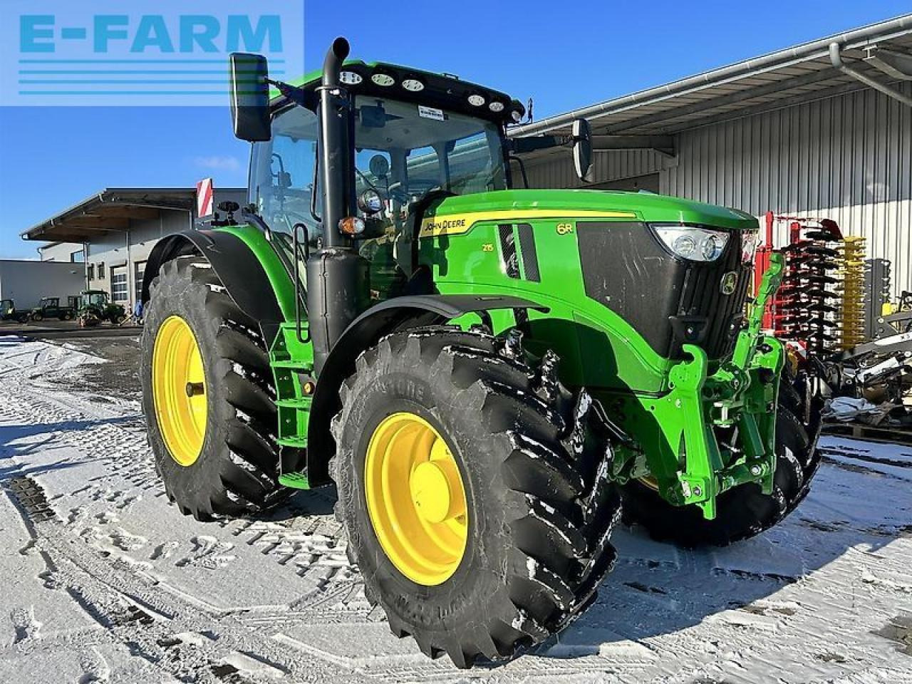John Deere 6r 215 50km/h junger hirsch - جرار: صور 5 John Deere 6r 215 50km/h junger hirsch - جرار: صور 5